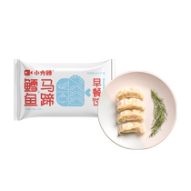 鹿优鲜小方鳕鳕鱼马蹄早餐饺学生早餐蒸煎饺子锅贴速食半成品240g