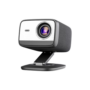 Philips 455 projector for home ultra-high definition electric lifting curtain integrated set home theater living room bedroom desktop projector office meeting white soft picture frame curtain portable