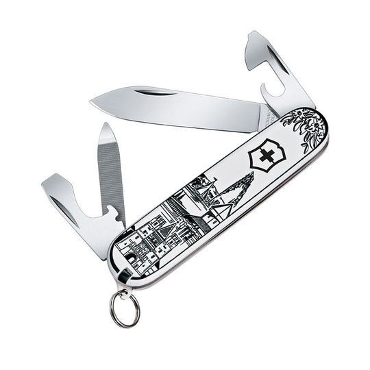 Victor Swiss Army Knife 2022 Military Academy Student Swiss Spirit Limited Edition 84mm Sergeant Knife Folding Tool Knife