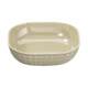 Bone spit plate household small plate living room fruit plate dining table garbage spit bone slag plate plastic plate snack