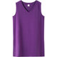 Threaded sleeveless vest mid-length women's loose butt covering