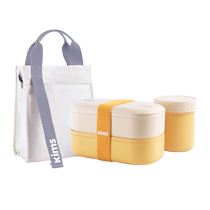 (Self-operated) Korean kimscook lunch box for office workers microwaveable lunch box with lunch box