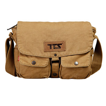 The story of time outdoor canvas bag sports one shoulder