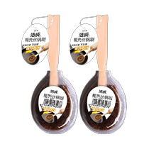 (One piece) Clean long-handled coconut shell brush for pots and bowls sink stove kitchen brush 2 pack