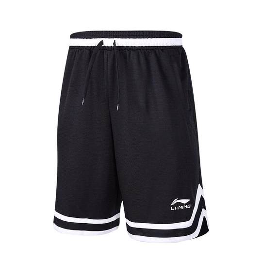李宁运动短裤男美式冰丝休闲裤子男士宽松夏季男生篮球速干五分裤