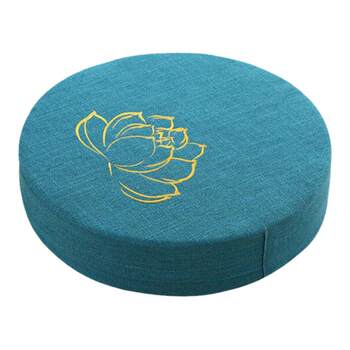 Linen futon cushion fabric round tatami balcony