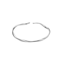 925 sterling silver Möbius band bracelet, young style bracelet, niche design bracelet, women's bracelet