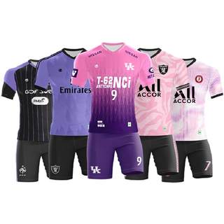 小李子:李质造定制个性印制组队短袖球服球衣球裤训练足球服套装