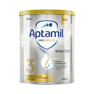 Aptamil澳洲爱他美3段白金版1-3岁新西兰进口DHA婴儿牛奶粉900g*6