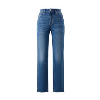 Eland jeans slim fit cropped pants ຍືດຍາວເລັກນ້ອຍ