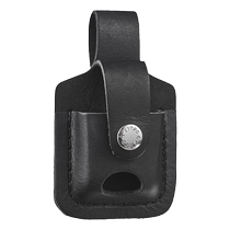 Zippo leather case Zippo cowhide hand-sewn genuine leather lighter zipoo pure leather lighter case wrapped protective cover