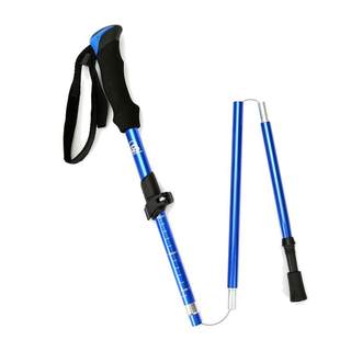 Hiking external locking aluminum alloy climbing equipment walking pole