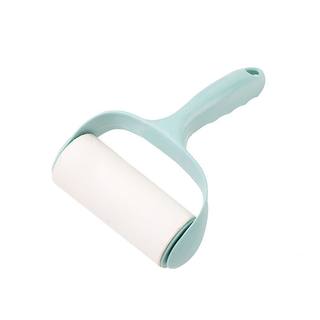 Removable sticky paper roller clothing lint roller