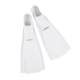 Vagant adult white black soft deep diving fins