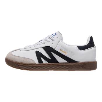 Camel retro board t-toe shoes flat white shoes for women