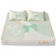 October crystallized ice silk antibacterial children's mat