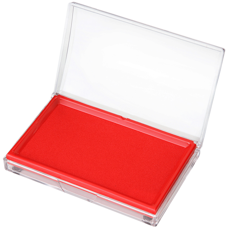 Deli oily quick-drying black fingerprint office supplies