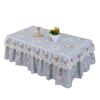 Anti-slip coffee table cover rectangular thickened tea table cloth Anti-slip coffee table cover rectangular thickened tea table cloth