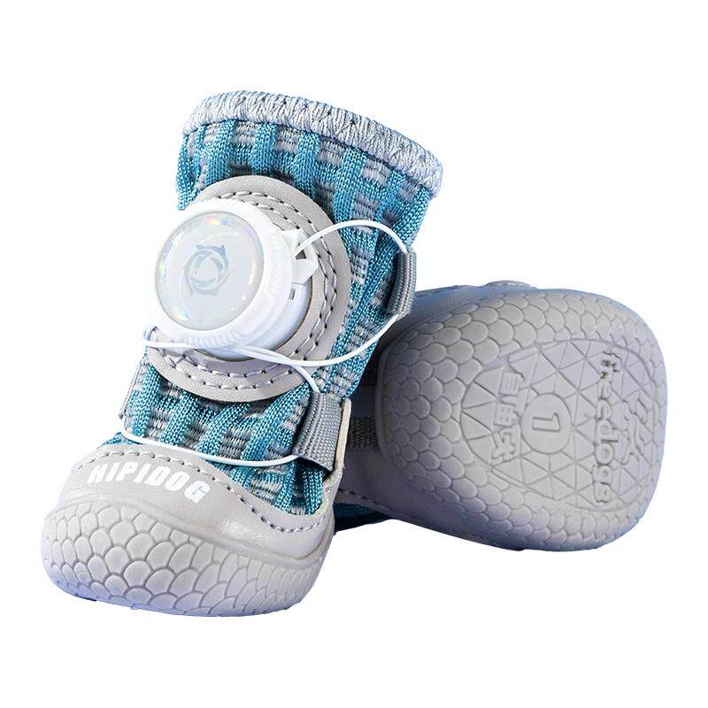 Hippie Dog Breathable Series-Pet Mesh Knob Shoes
