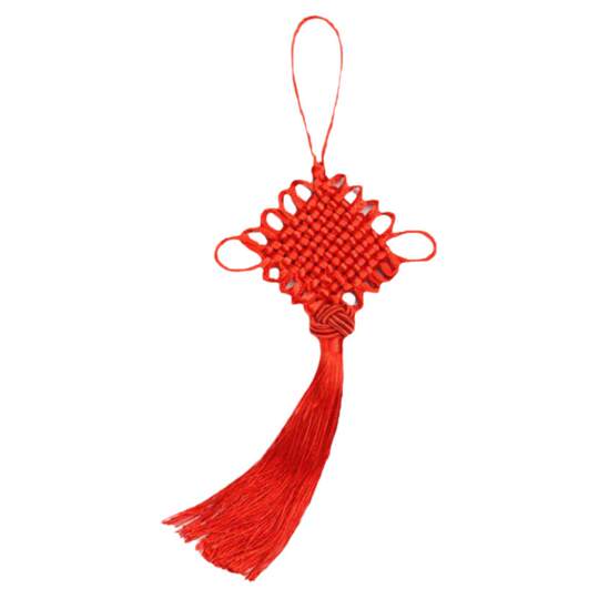 Chinese knot door pendant small living room red
