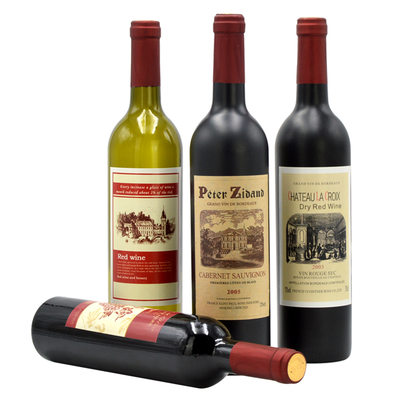 Factory direct sales red wine bottle wine bottle