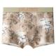 Playboy ຜູ້ຊາຍ underwear ຜູ້ຊາຍຝ້າຍບໍລິສຸດ antibacterial breathable boxer briefs ຜ້າໄຫມພິມອອກ boxer ສັ້ນຜູ້ຊາຍສູງ.