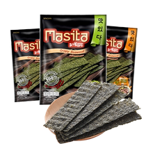 (Self-operated) Thai imported Maxita Korean spicy barbecue flavor seaweed slices crispy bagged seafood snacks