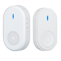Doorbell Home Une sélection de télécommande électronique sans fil ultra-distance dans la cloche de la porte et un appel pour lappelant âgé