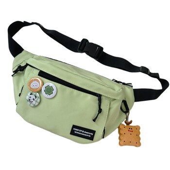 It’s a bit cool to introduce a retro sports style chest bag