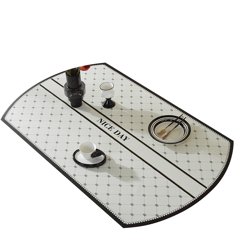 Youxuan French style oval dining table mat