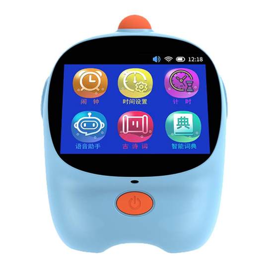 AI smart alarm clock timing student self-discipline Bluetooth speaker