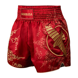 Hayabusa Muay Thai Fighting Shorts, Sanda Shorts, Professional Training Mma Sports Pants for Men and Women, Thai Premium Quality