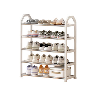 宿舍鞋架桌下小型学生鞋子收纳神器不锈钢鞋架子小窄门口出租房用