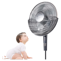 Couvercle de protection de sécurité pour ventilateur électrique en plastique filet anti-pincement pour enfants filet de protection pour ventilateur couverture de ventilateur pour bébé anti-pincement des mains