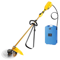 Rear-mounted brushless electric lawn mower agricultural multi-function rechargeable backpack brush cutter high-power lithium electric lawn mower