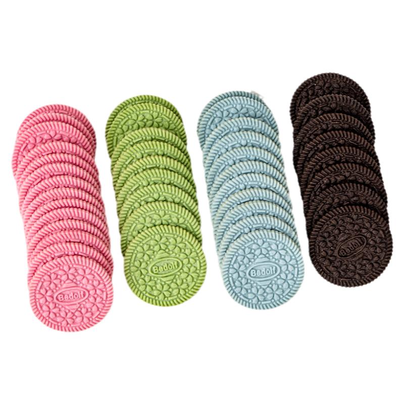 Internet celebrity big round cookie cake decoration in various colors