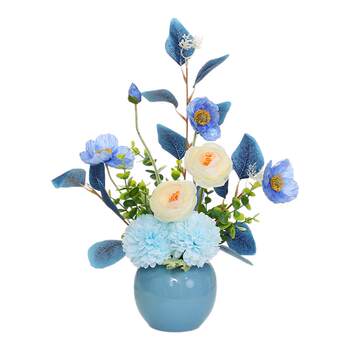 Simulated flower living room ornaments 2024 new flower arrangement