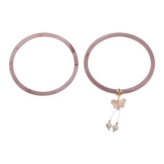 New Chinese Hanfu Step One Ring Glass Bracelet for Women