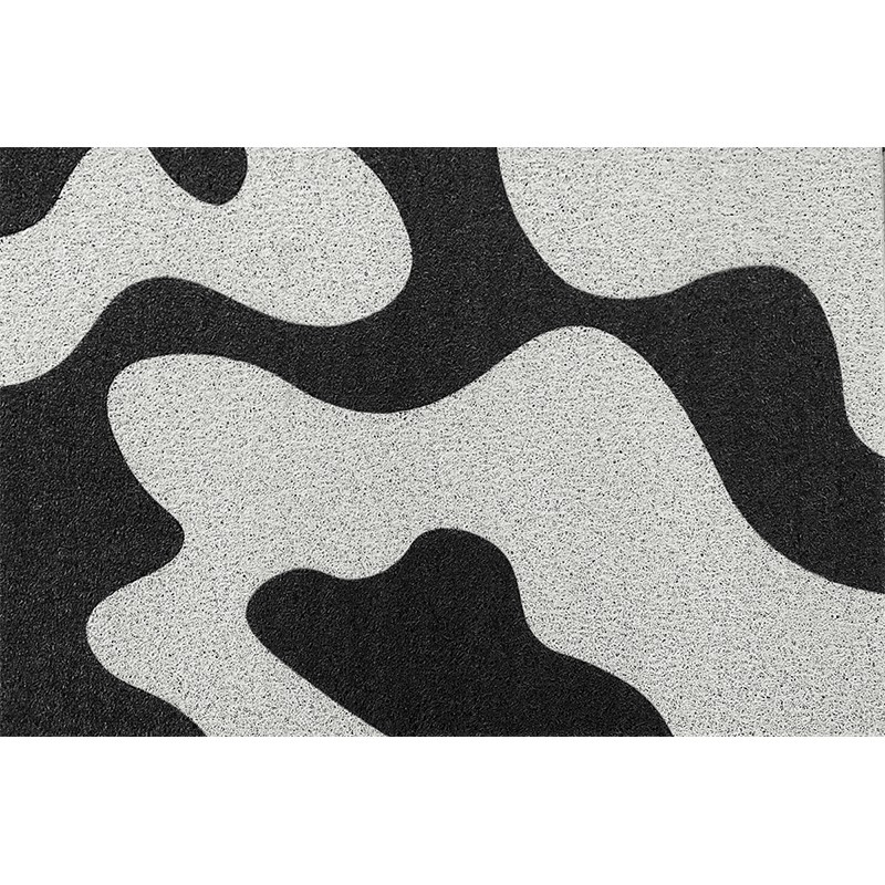 Moni entrance door floor mat is dust-repellent and stain-resistant and can be cut