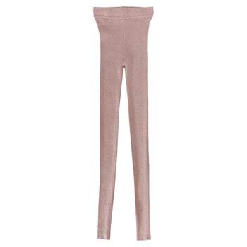 Vangesa 10-point pants imitation cashmere high-elastic knitted bottoming Vangesa 10-point pants imitation cashmere high-elastic knitted bottoming