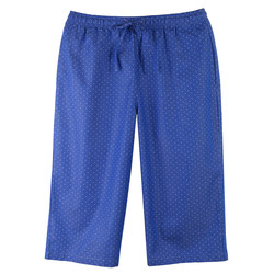 ກາງເກງ Summer Cropped Pants Pants Pants Plastic Cotton pure looses home shorts casual air-condition pants high waist pants home over knee