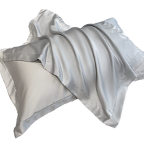 夏季天丝枕套一对装48cmx74cm轻奢高级感家用四季单人真丝枕头套
