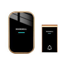 Wireless doorbell switch home smart remote control electronic doorbell ultra-long distance caller for elderly patients one-to-one