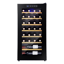 DWD compressor air-cooled 30-pack red wine cabinet constant temperature moisturizing home ice bar solid wood tea cabinet cigar cabinet