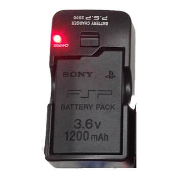 ແບັດເຕີຣີ PSP PSP2000 Battery Package Stand Charger Power Supply PSP3000 Battery + Charger Original Duration