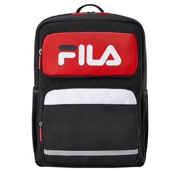 ກະເປົ໋າເປ້ເດັກນ້ອຍ FILA KIDS FILA ເດັກຊາຍ ແລະເດັກຍິງ, ນັກຮຽນປະຖົມ ຊັ້ນປໍ 1 ຫາ ມ6, ປ້ອງກັນກະດູກສັນຫຼັງ ແລະ ກະເປົ໋ານັກຮຽນລົດບັນທຸກ