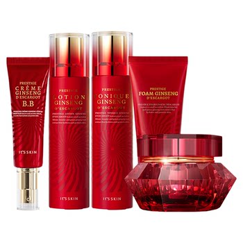 Itsskin red ginseng snail water emulsion ຊຸດເຕັມຂອງຄວາມຊຸ່ມຊື່ນ, ຄວາມຊຸ່ມຊື້ນ, ສ້ອມແປງ, firming ແລະ anti-aging skin care products ກ່ອງຂອງຂວັນ