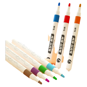 Student 12 color acrylic marker morning light