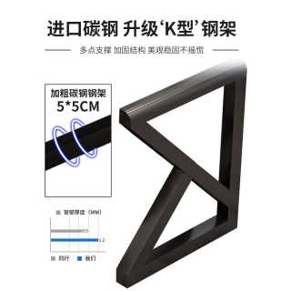 Tempered glass computer desktop table home simple modern economic desk office desk simple student study table