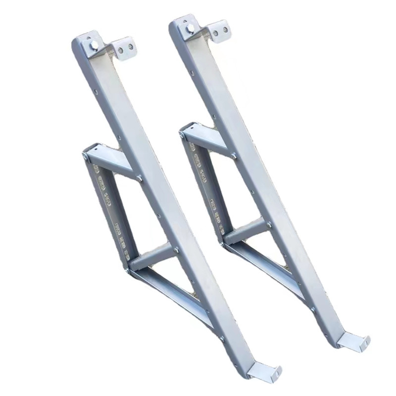 Balcony wall-mounted solar panel bracket